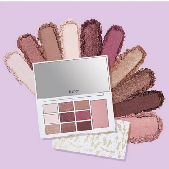 Tarte Warm Wishes Eye & Cheek Palette, matte & glitter - Picture 1 of 9